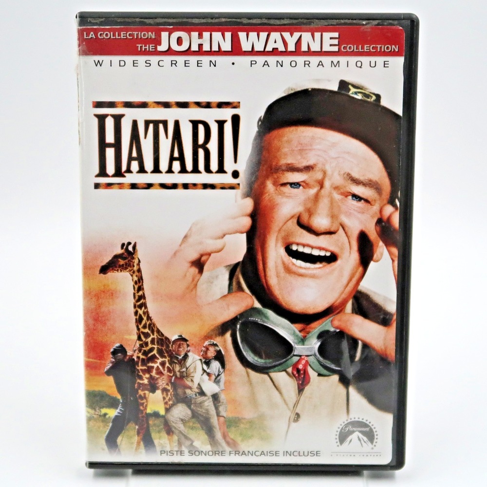 Hatari (DVD) 1962 John‎ Wayne, Elsa Martinelli, Hardy Krüger